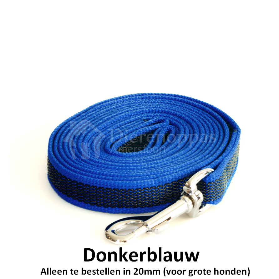 Veronderstelling Gearceerd Volwassen Hondenlijn anti-slip met ingeweven rubber - 3, 5 & 10 meter - Super  kwaliteit!
