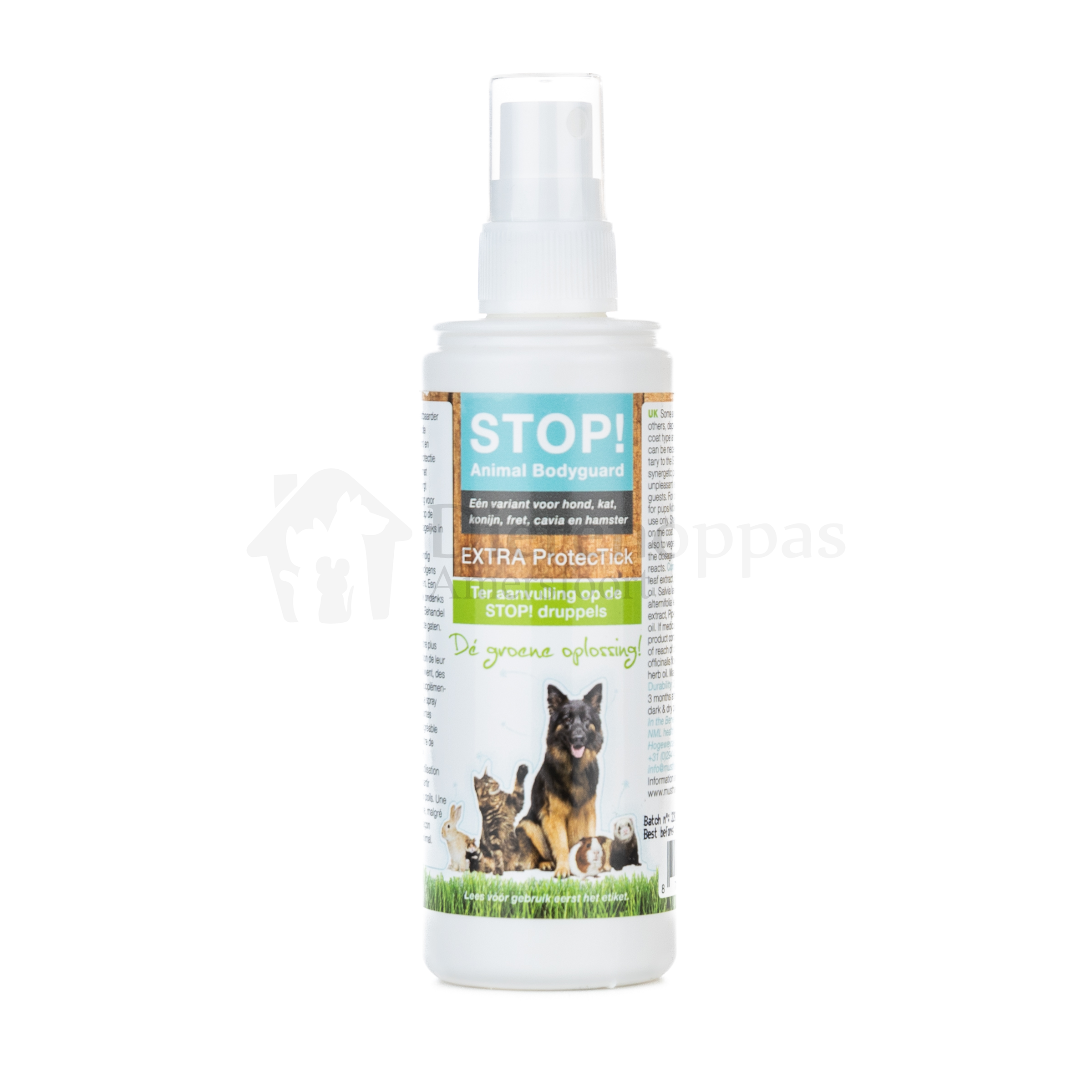Natuurlijk middel tegen Teken & Vlooien honden - Dierenoppas Amersfoort | Webshop bijzondere huisdier producten!