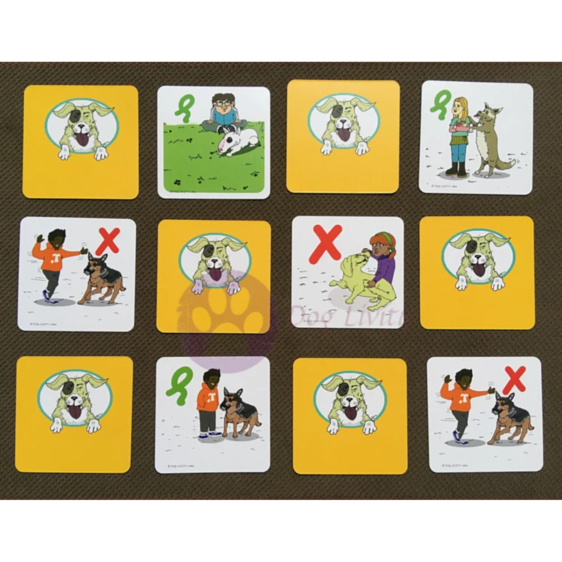 Woef Ik Honden memory spel voor kinderen - Dierenoppas | Webshop bijzondere huisdier producten!