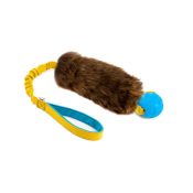 Trekspeelgoed hond tug toy geel