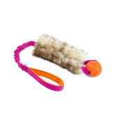 Trekspeelgoed hond tug toy roze