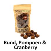 Canis Purus rund pompoen cranberry koekjes