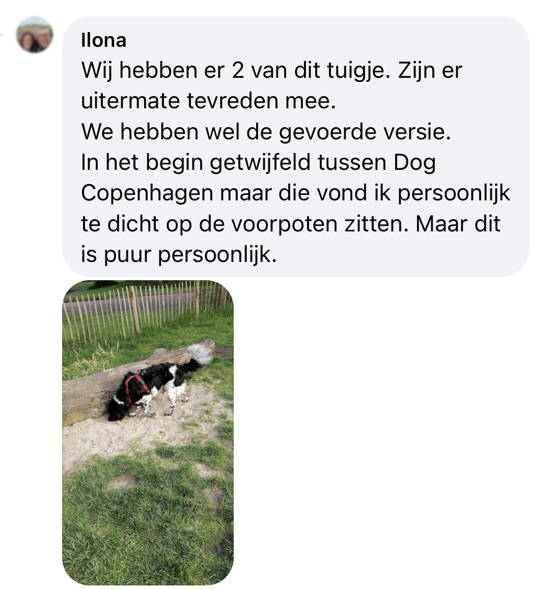 Tevreden over het AnnyX tuig