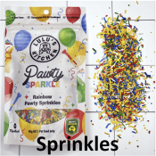 Lulu's Kitchen Pawty Mix Hagelslag Sprinkles hond