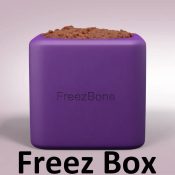 Freezbone freez box hond paars