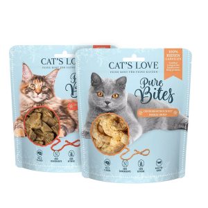 Gevriesdroogde snacks kat kattensnacks