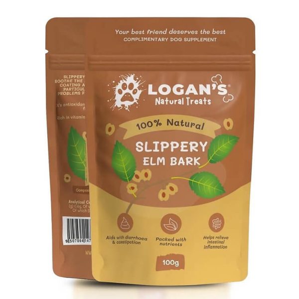 Iepenschors supplement hond Slippery Elm Poeder voor Honden Darmen, Gewrichten, Jeuk