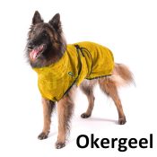 superfur drycoat hondenbadjas badjas hond katoen okergeel