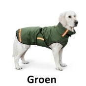 Softshell regenjas hond hondenjas groen